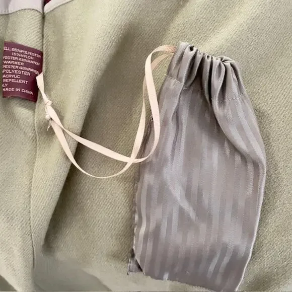 Cianni Cellini Beige Belted Trench Coat Men 38 Short Classic Tailored Outerwear - Picture 16 of 16